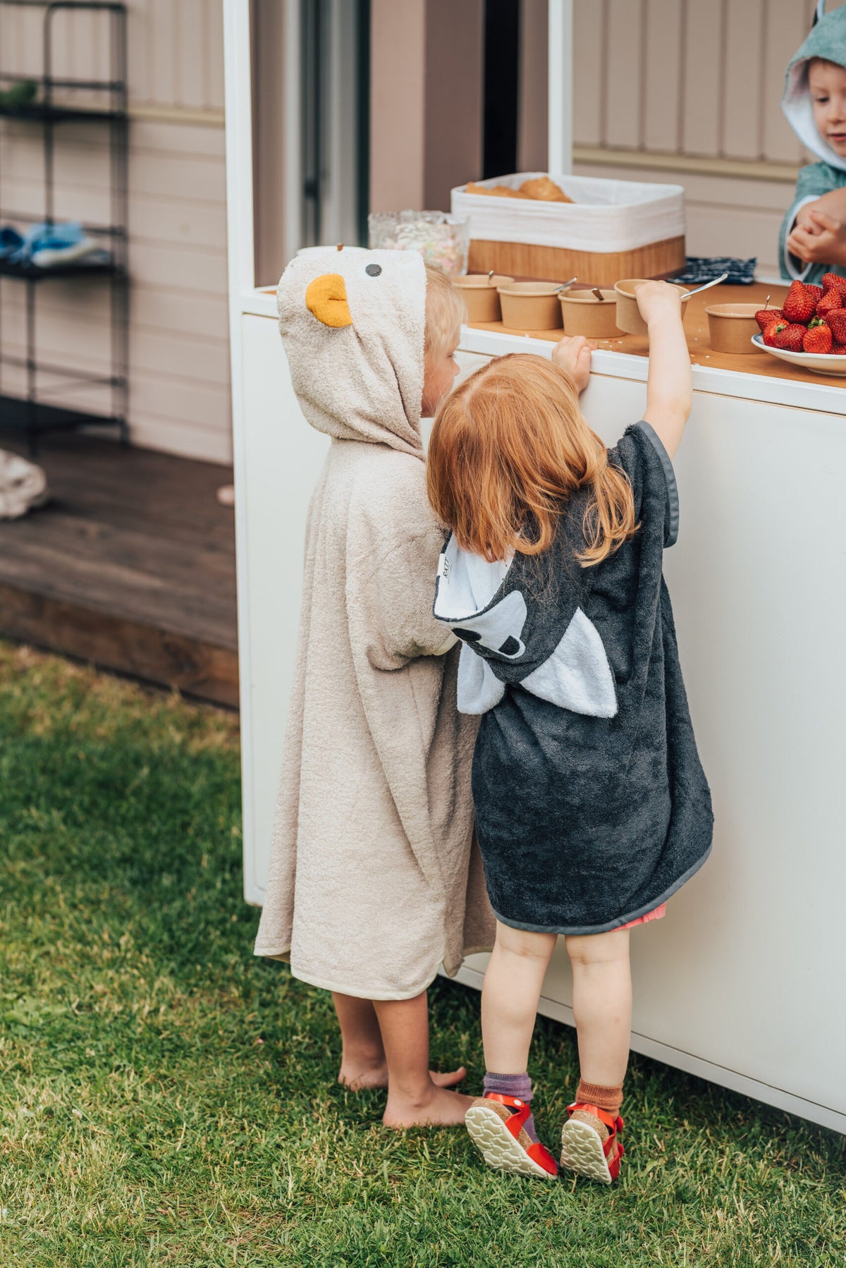 Pyyheponcho SUSI - Lapset 122-150cm