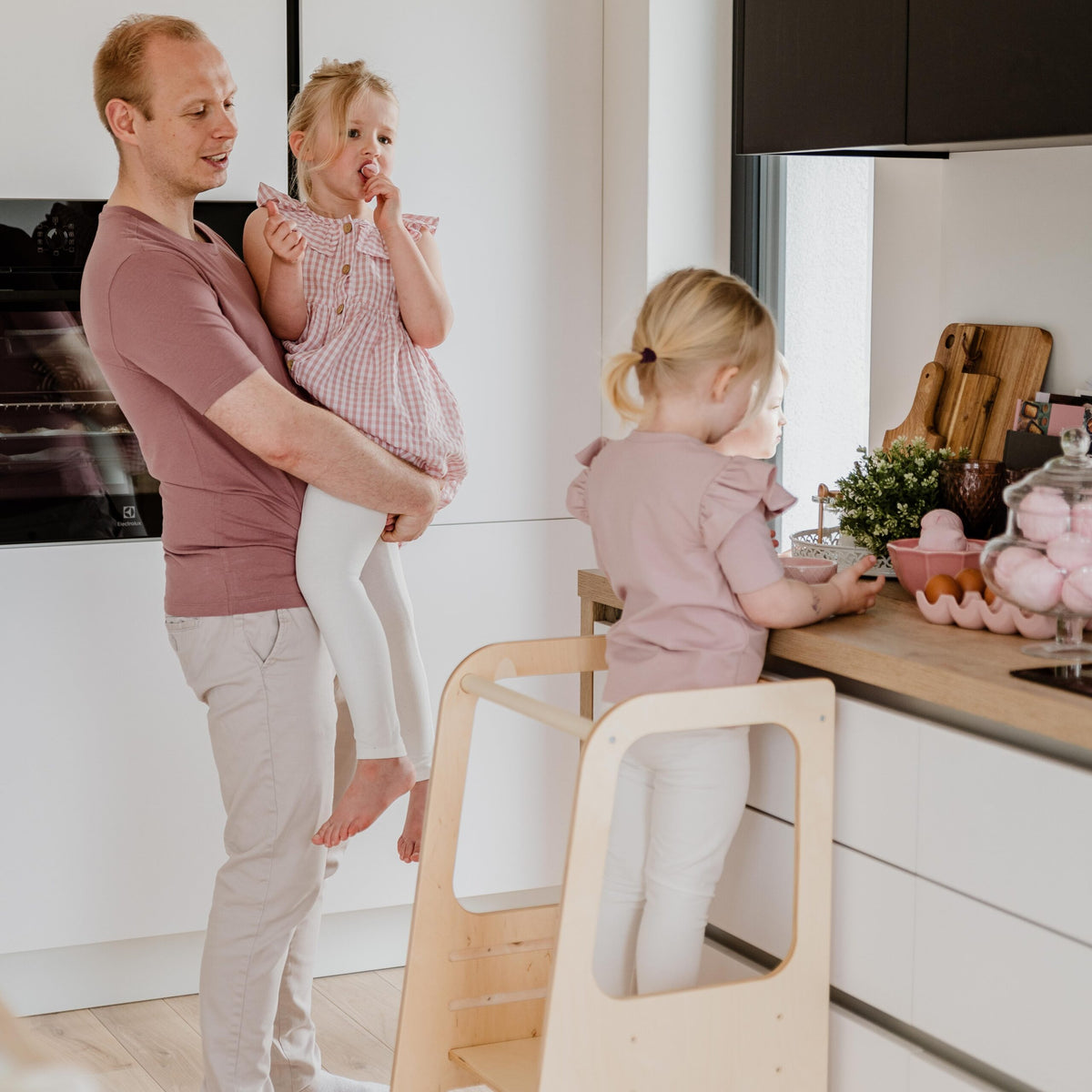 Montessori keittiötorni lapsille