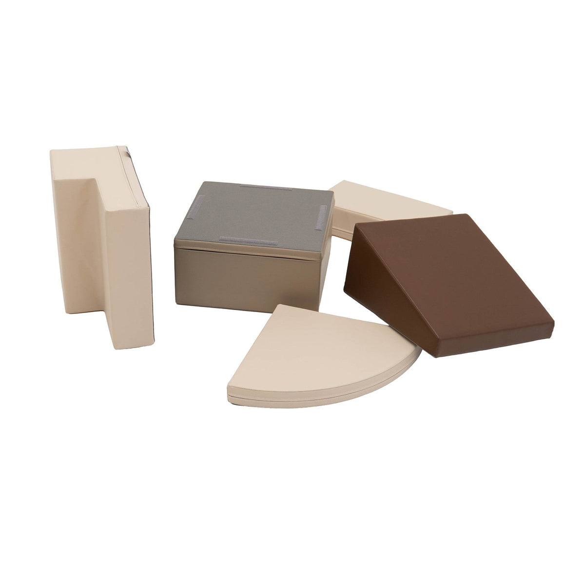 IGLU Soft Play lasten leikkimoduulit, 5kpl setti - Chocolate Dune