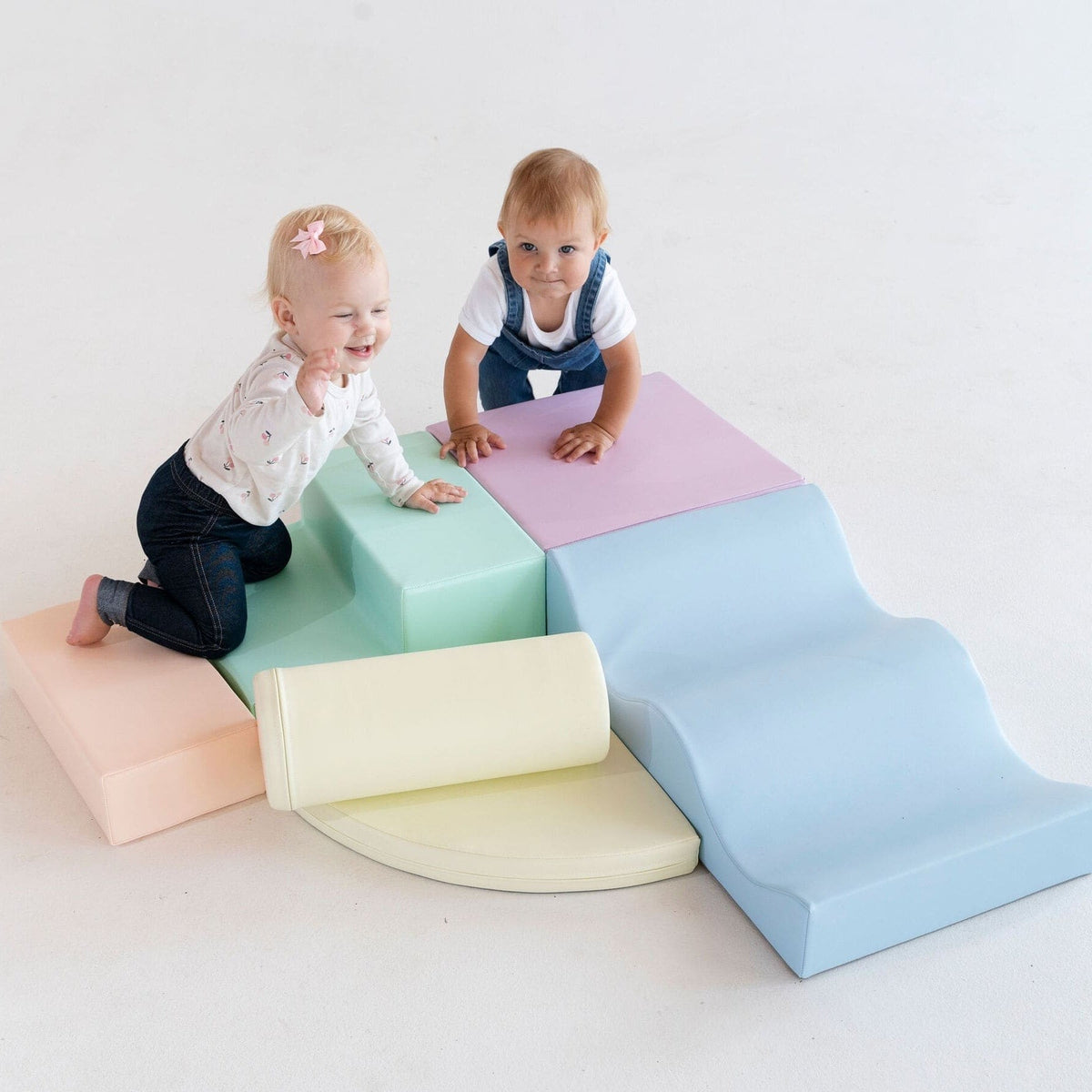 IGLU Soft Play lasten leikkimoduulit vaalea Pastelli Explorer