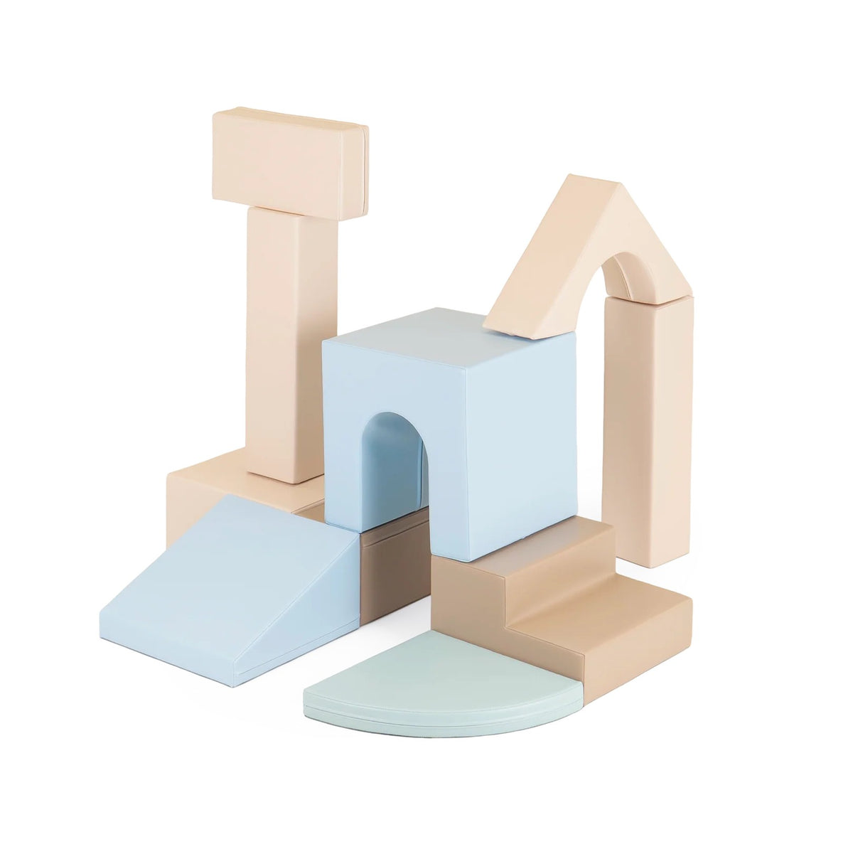 Iglu Soft Play 10 leikkimoduulia, Earth Pastel