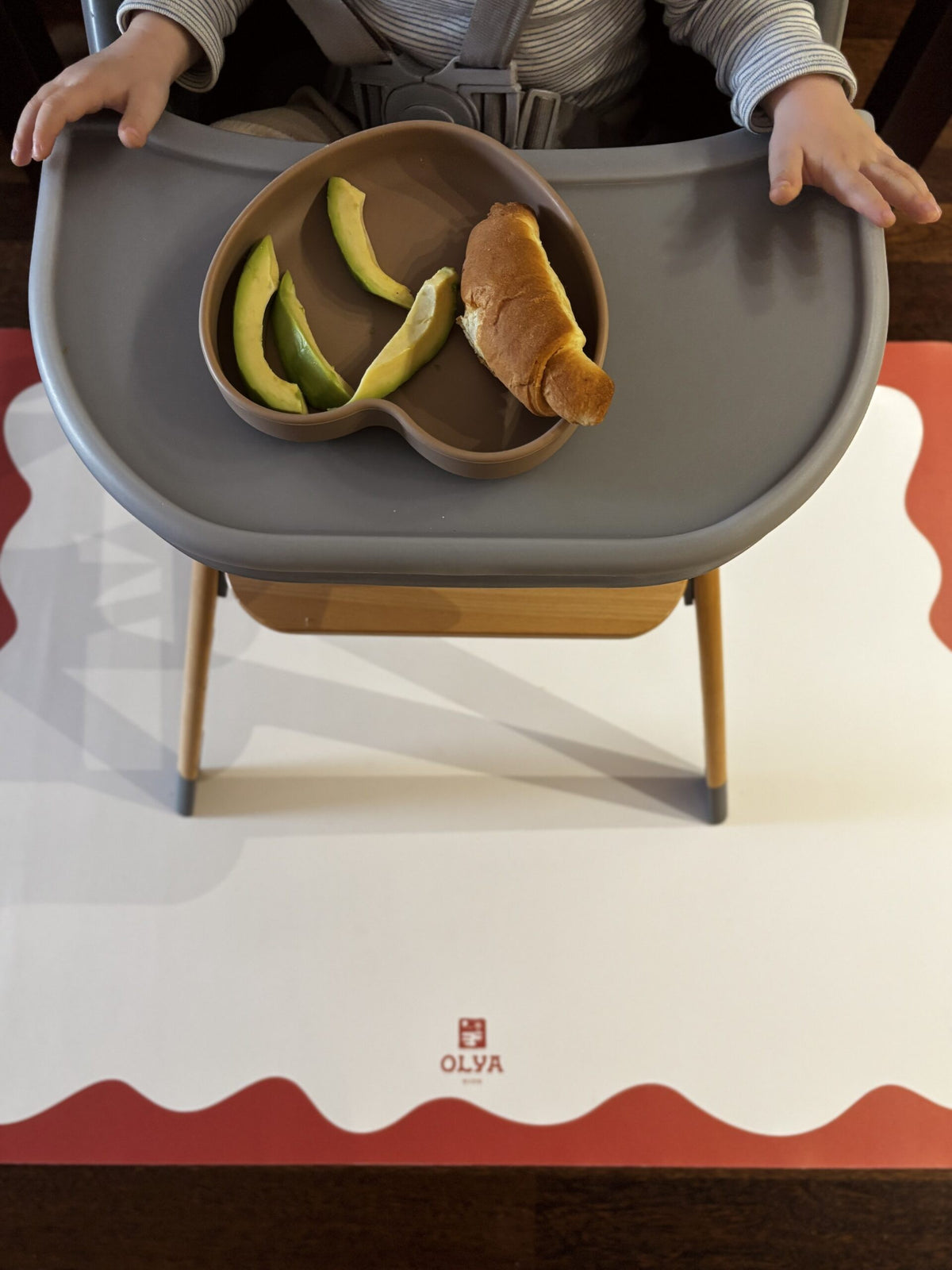 Lasten lattiasuoja liukumaton ja vedenpitävä  - Red Frame