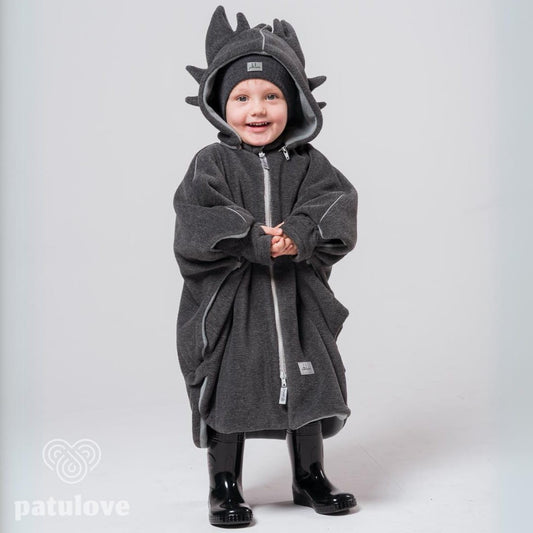 Lasten turvaistuinviitta/autoponcho - Lohikäärme