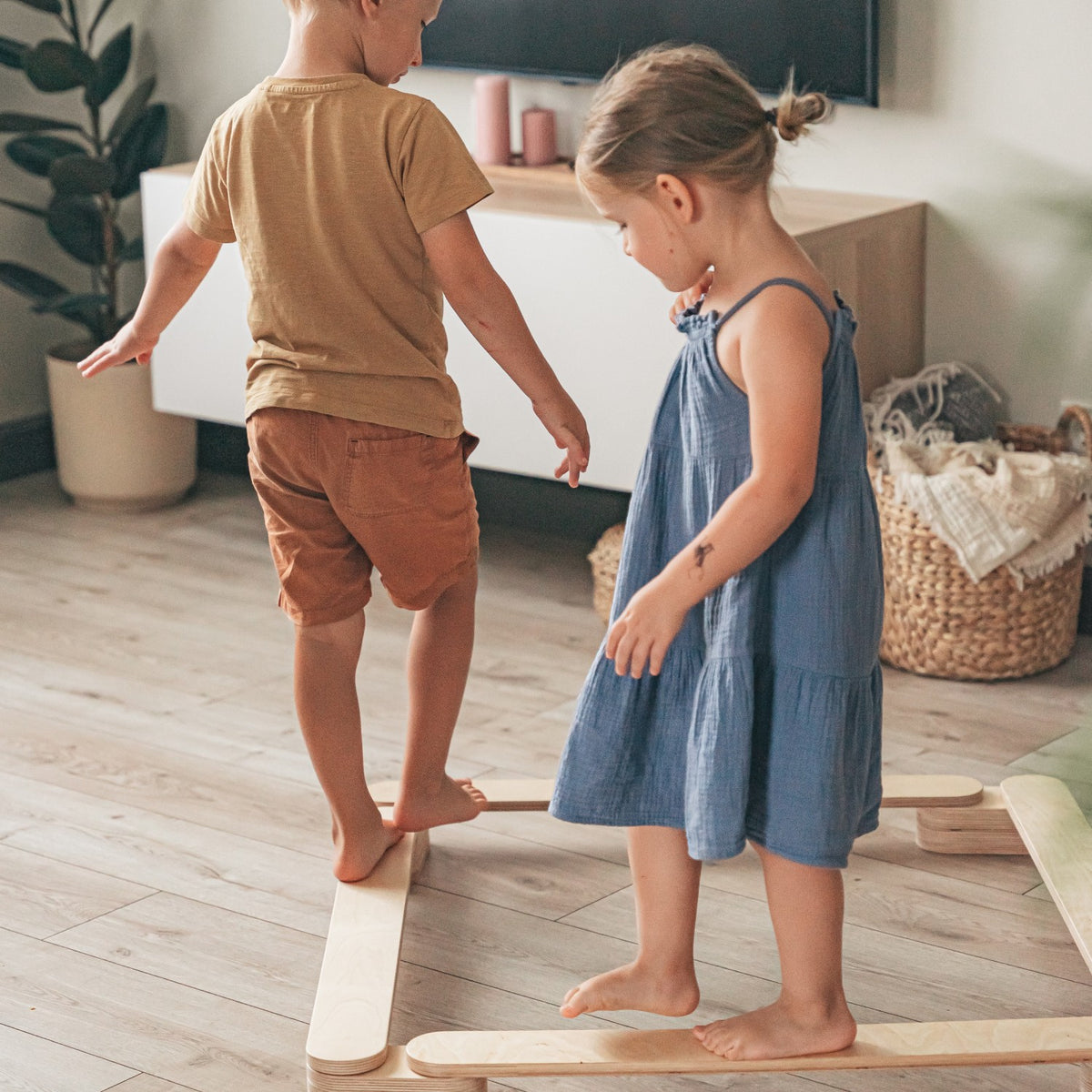 Leg&Go Lasten puiset tasapainopalkit 