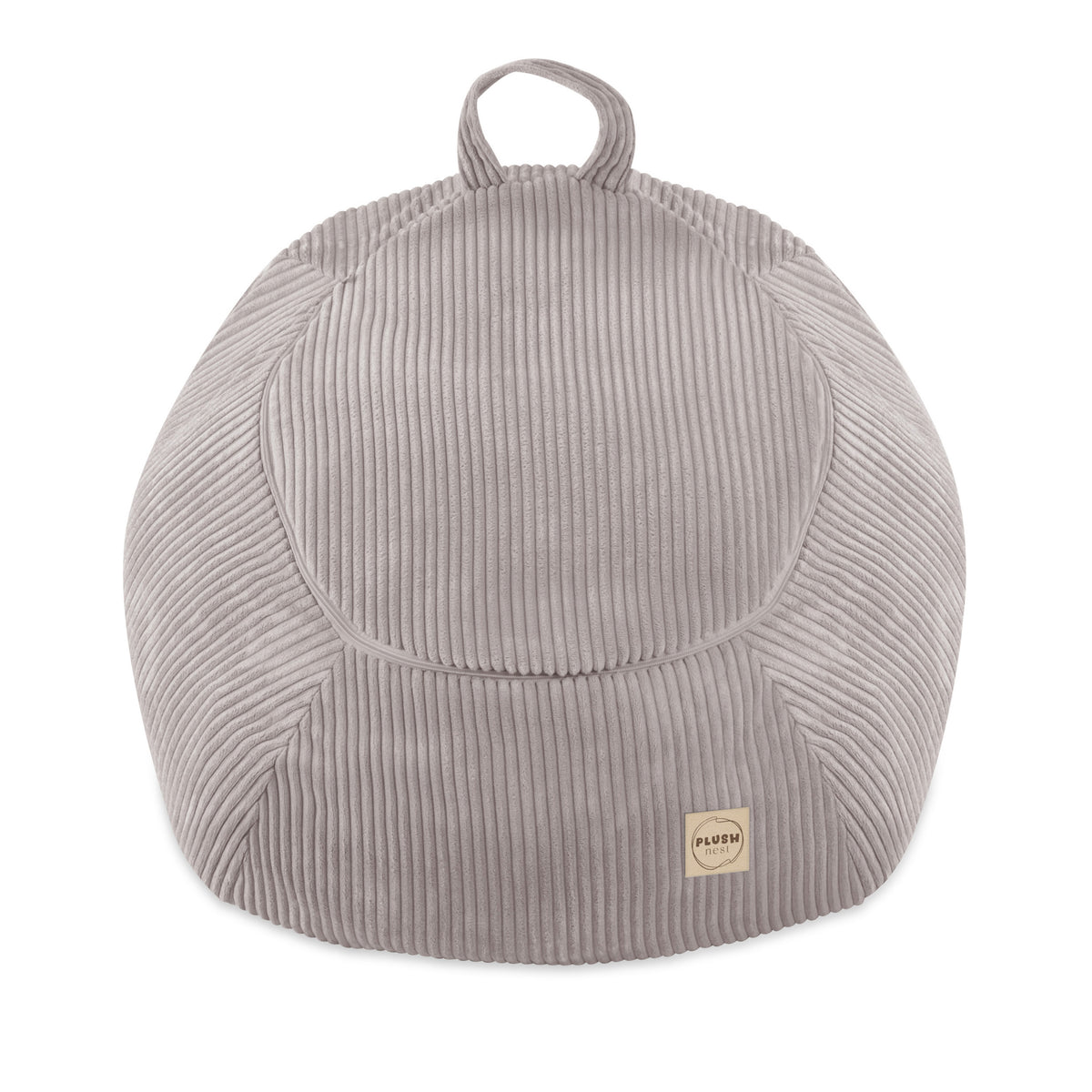 Plush Nest Beige Lasten lelujen säilytyspussi ja rahi