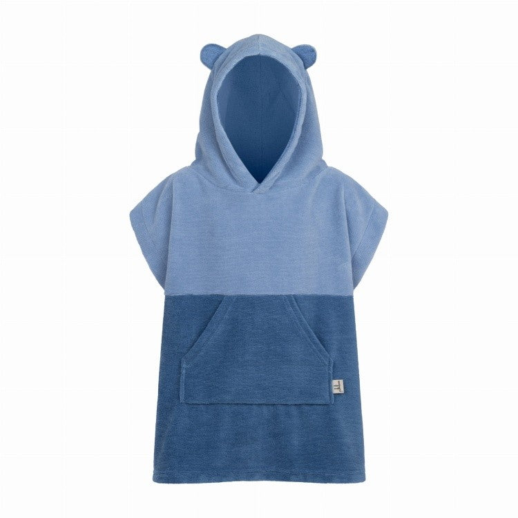 Surfbear Lasten ponchopyyhe - Sininen