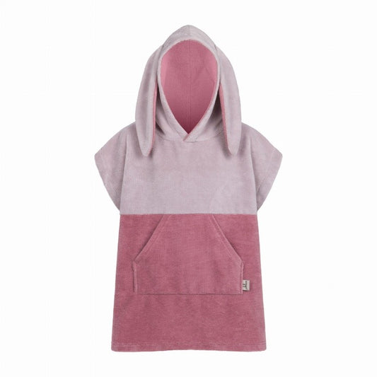 Surfbunny Lasten pyyheponcho - Pinkki