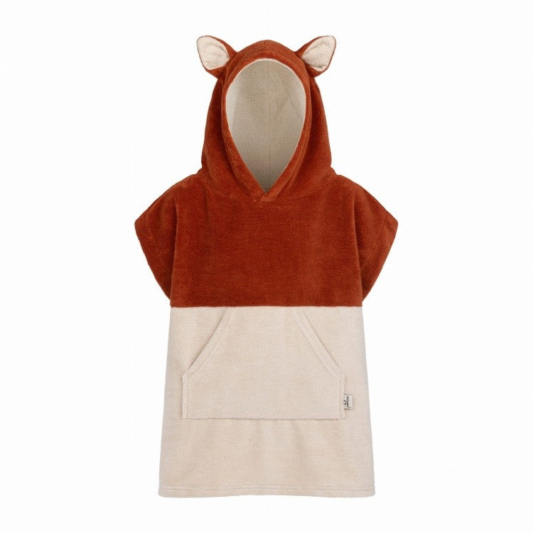 Surffoxy Lasten pyyheponcho - Oranssi