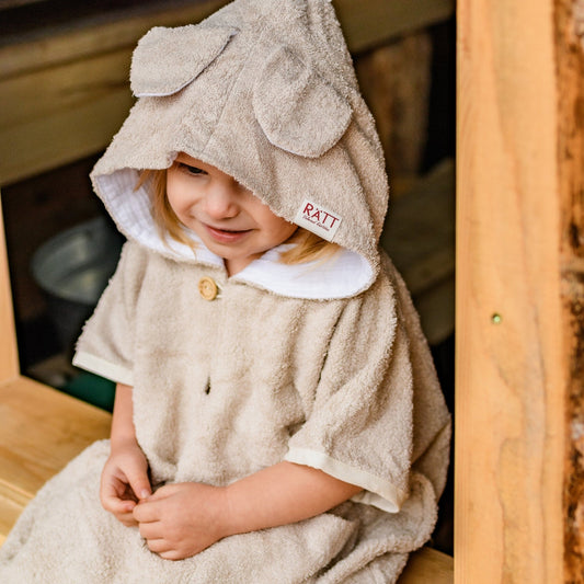 Taaperon pyyheponcho, Nalle