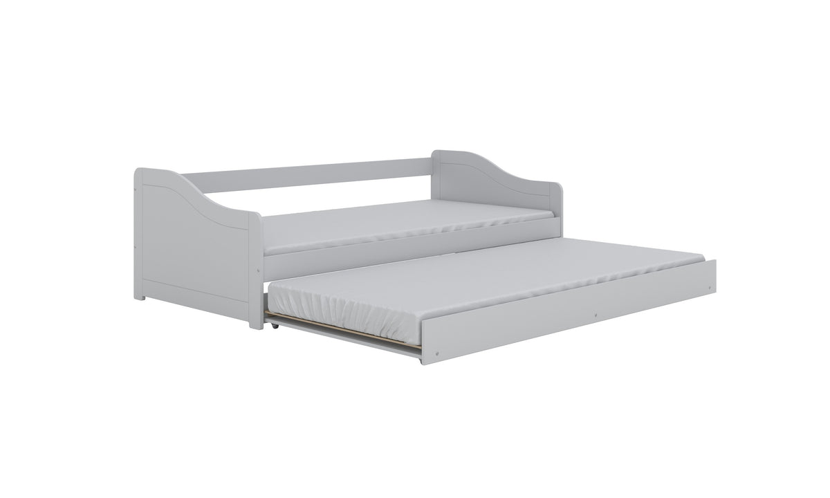 Children's Bed Blanka - White