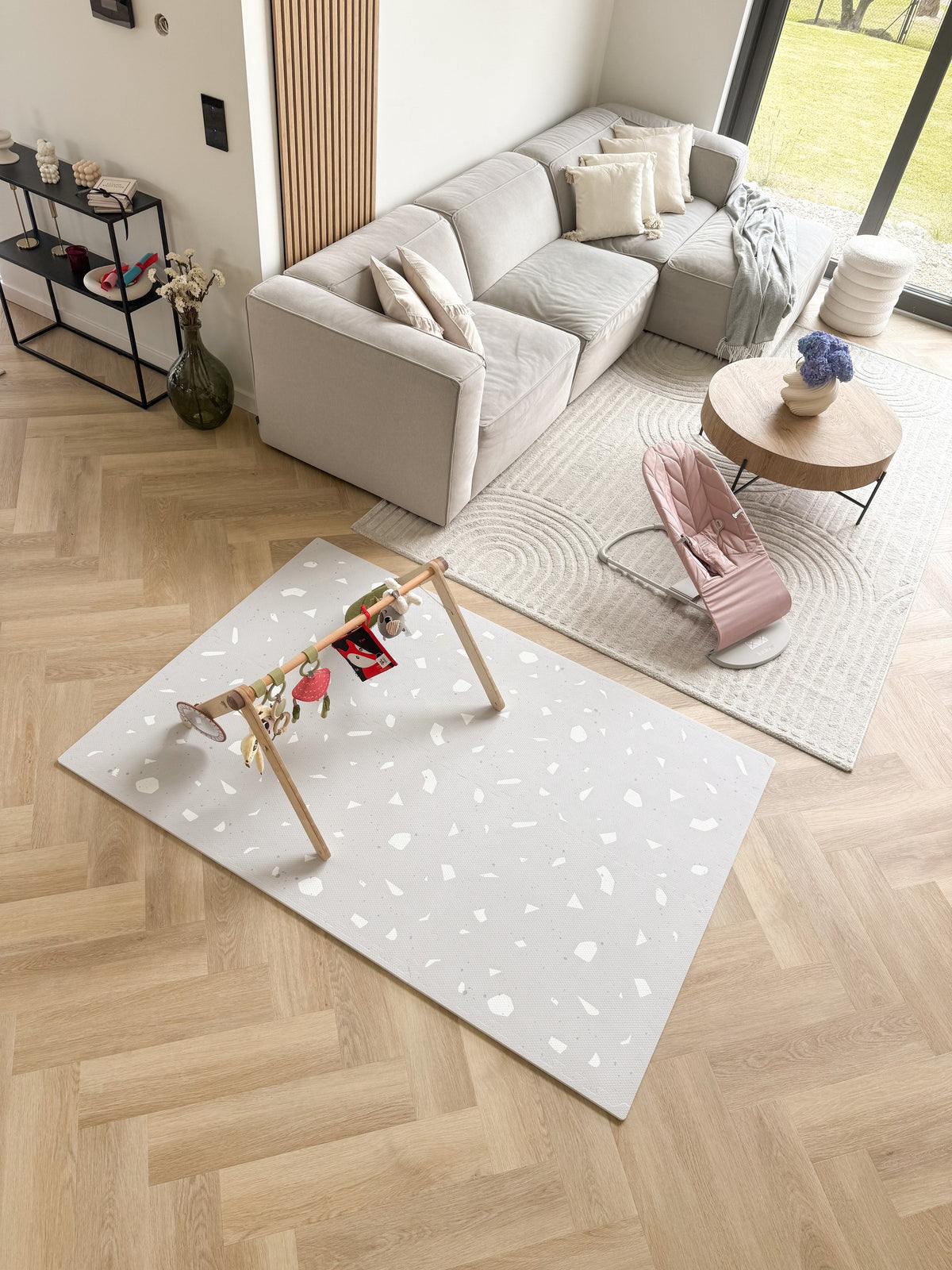 Foam Puzzle Playmat - Terrazzo Lavender