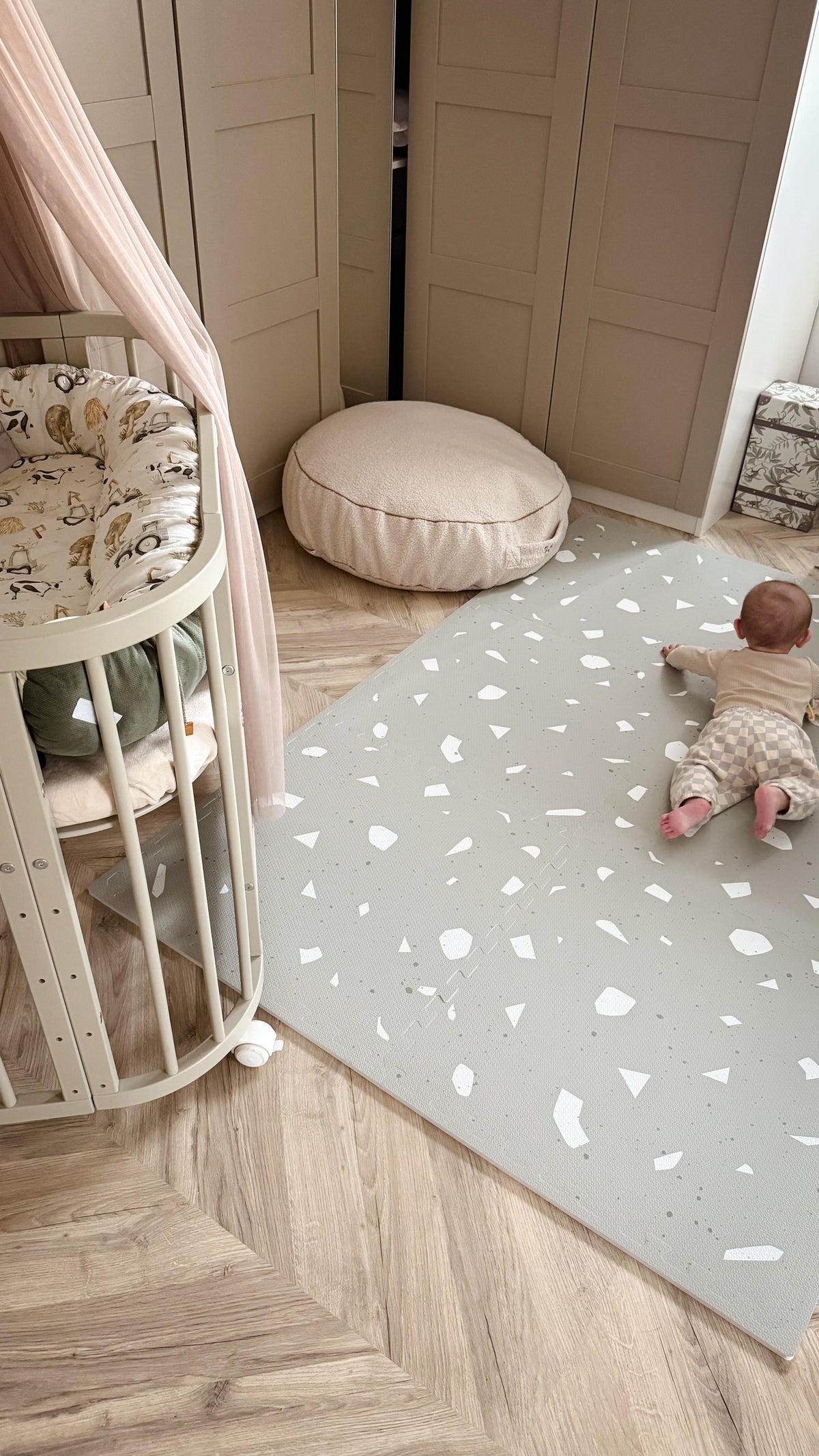 Foam Puzzle Playmat - Terrazzo Sage