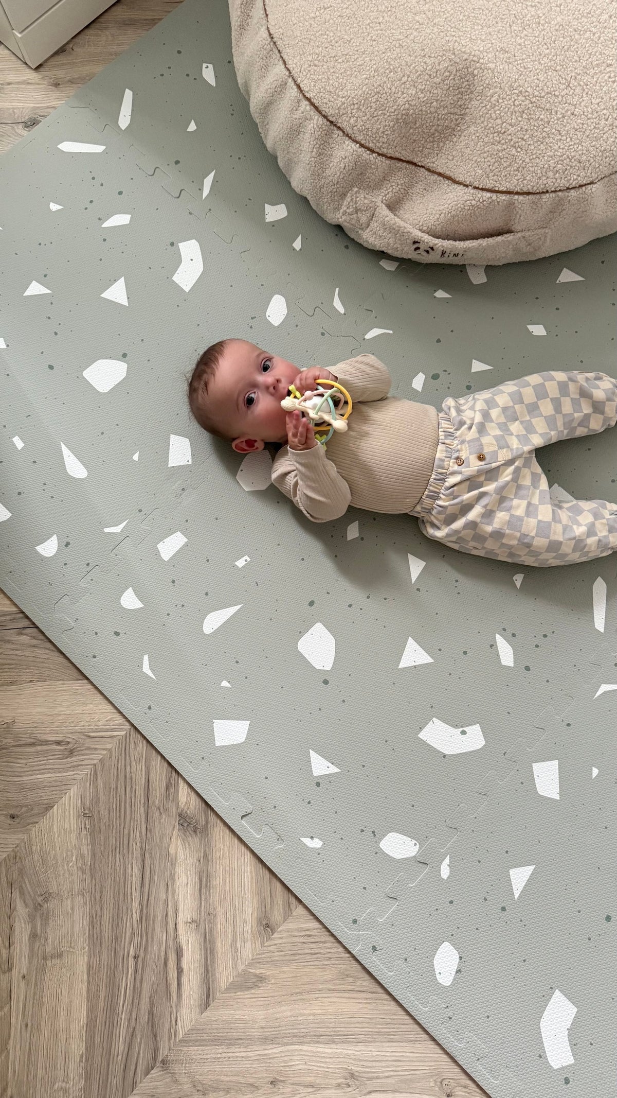 Foam Puzzle Playmat - Terrazzo Sage