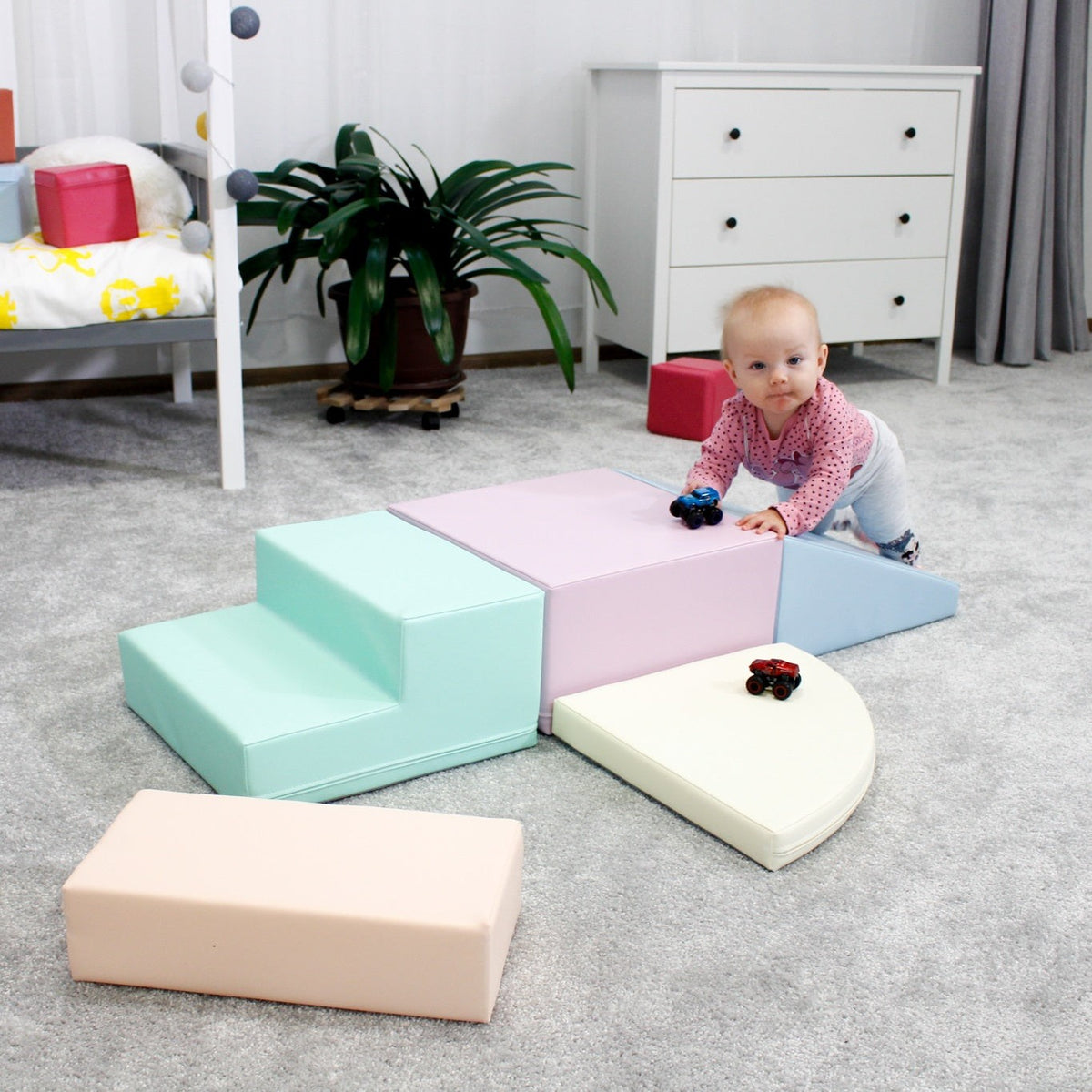 iglu Soft Play leikkimoduuli pehmopalikat lapsille
