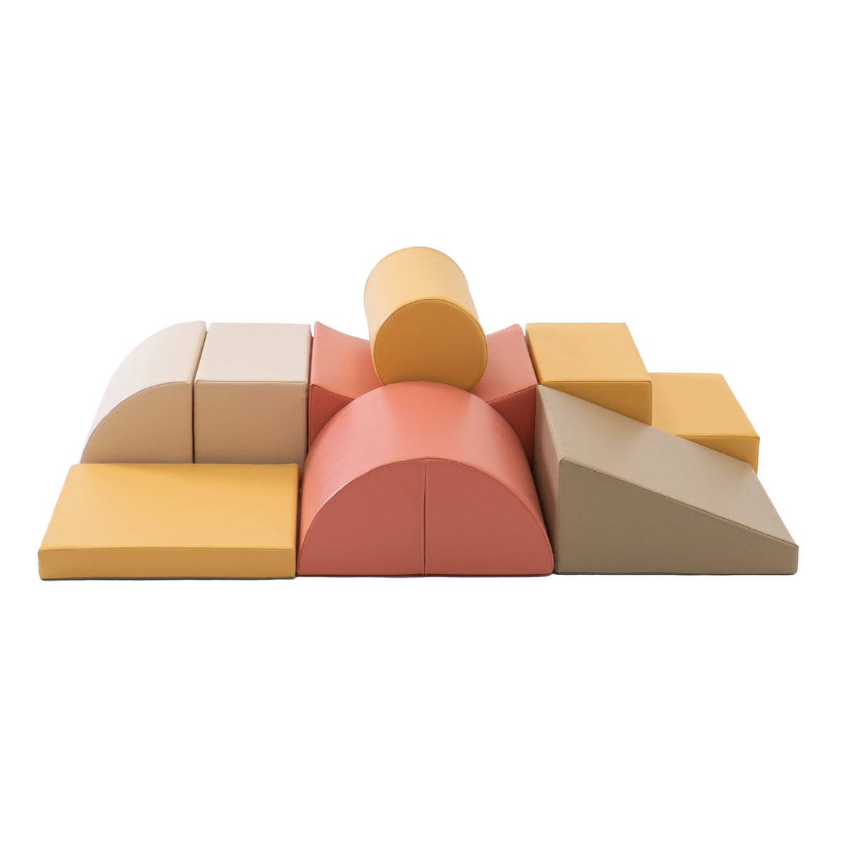 Soft Play, 8 leikkimoduulin-setti - Pastel pink, Adventurer