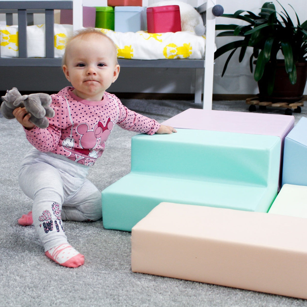  Soft Play leikkimoduuli pehmopalikat lapsille