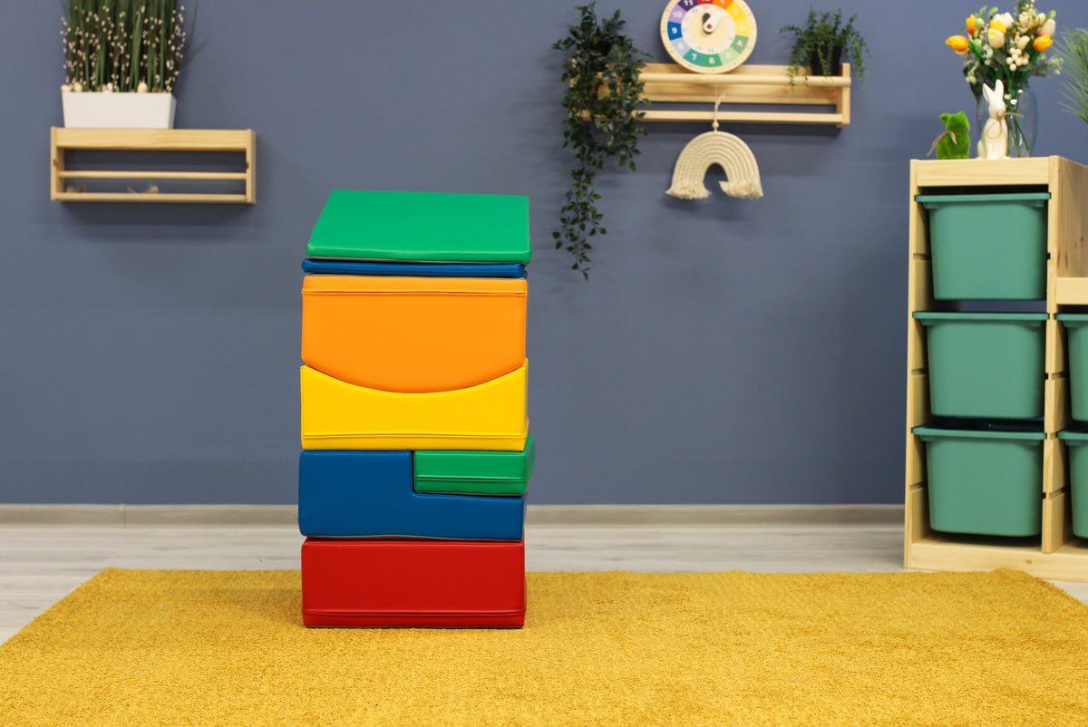 Soft Play, 7 leikkimoduulia - Värikäs Little Crawler