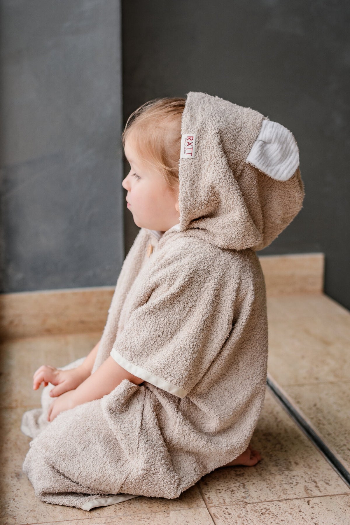 lasten pyyheponcho nalle