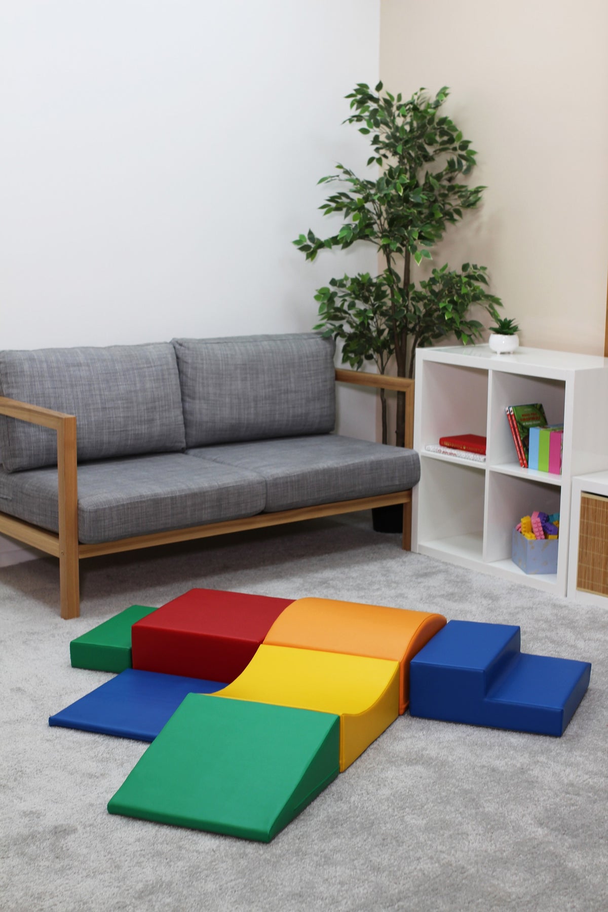 Soft Play 7 Foam Block Set - Multicolor leikkimoduulit