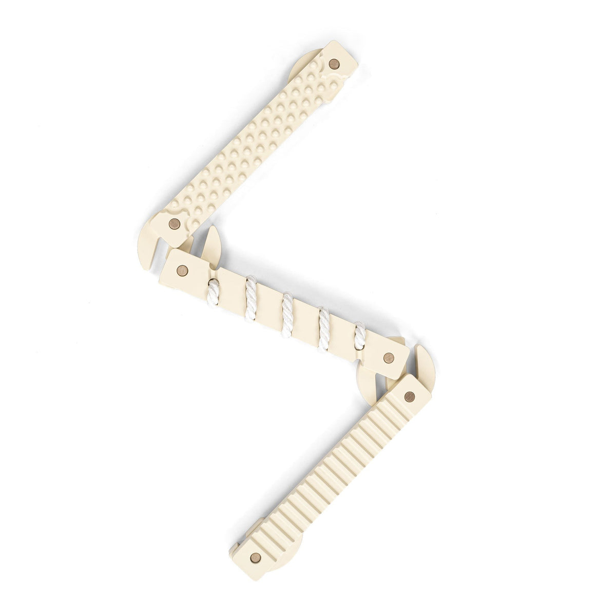 TipiToo® muunneltava tasapainopalkit lapsille, 3 kpl setti - White Rope